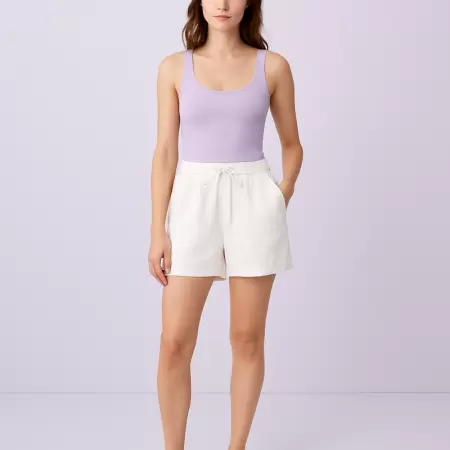 Short Linho Amarração Branco