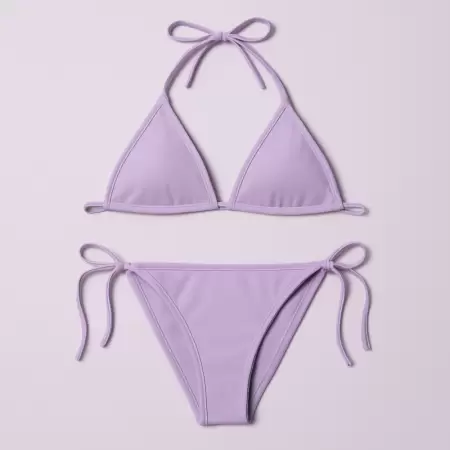 Biquíni Cortininha Lilás